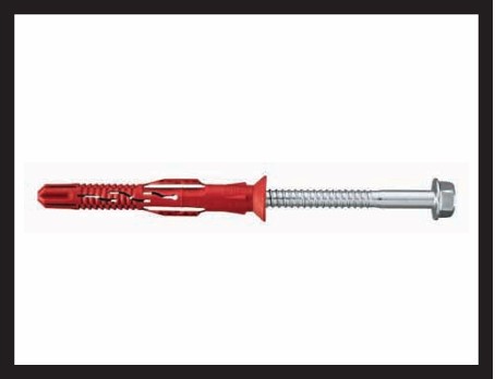 Nylon Frame Fixing Anchors – Plastic Expansion Anchors for Drywall, Plasterboard and Hollow Walls – Self-Drilling or Hammer Set, M6-M10 Sizes, High Load Capacity for Frames, Cabinets and Light Fixtures